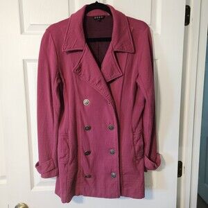 Zozo Pink Women's Size- Large Double-Breasted Jacket